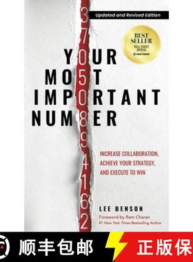预订 Your Most Important Number: Increase Collaboration, Achieve Your Strategy, and Execute to Win [9781636800769]