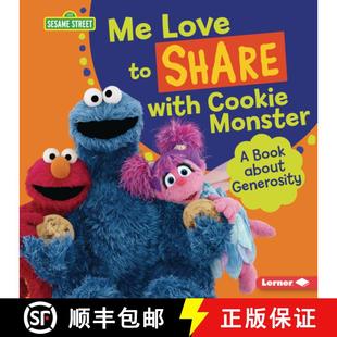 【3-4周达】Me Love to Share with Cookie Monster: A Book about Generosity [9781728403946]