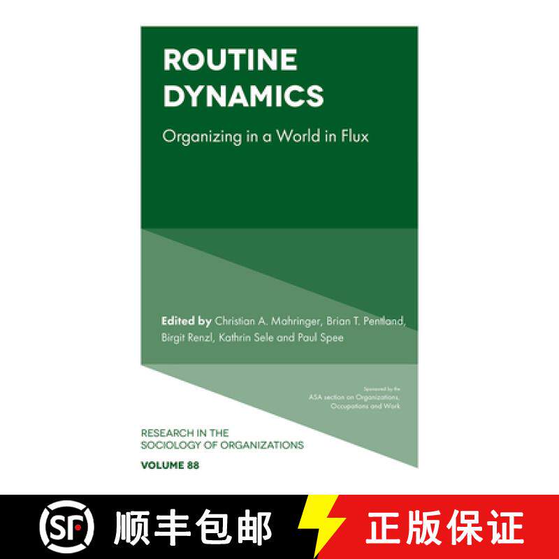 【3-4周达】Routine Dynamics: Organizing in a World in Flux [9781835495537]