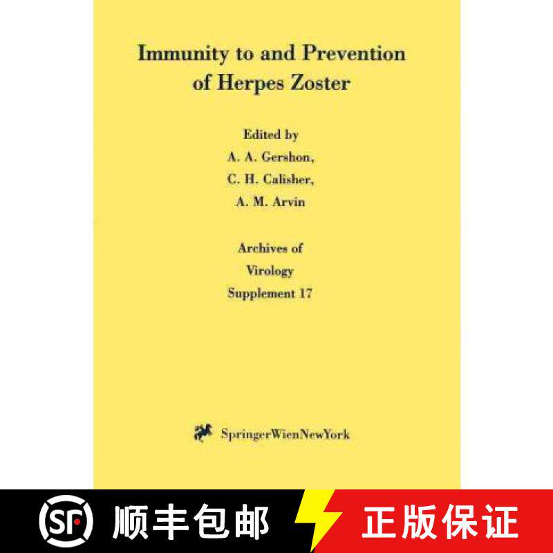 【3-4周达】Immunity to and Prevention of Herpes Zoster [9783211835555]
