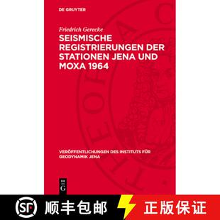 【3-4周达】精装 Seismische Registrierungen der Stationen Jena und Moxa 1964 [9783112757321]