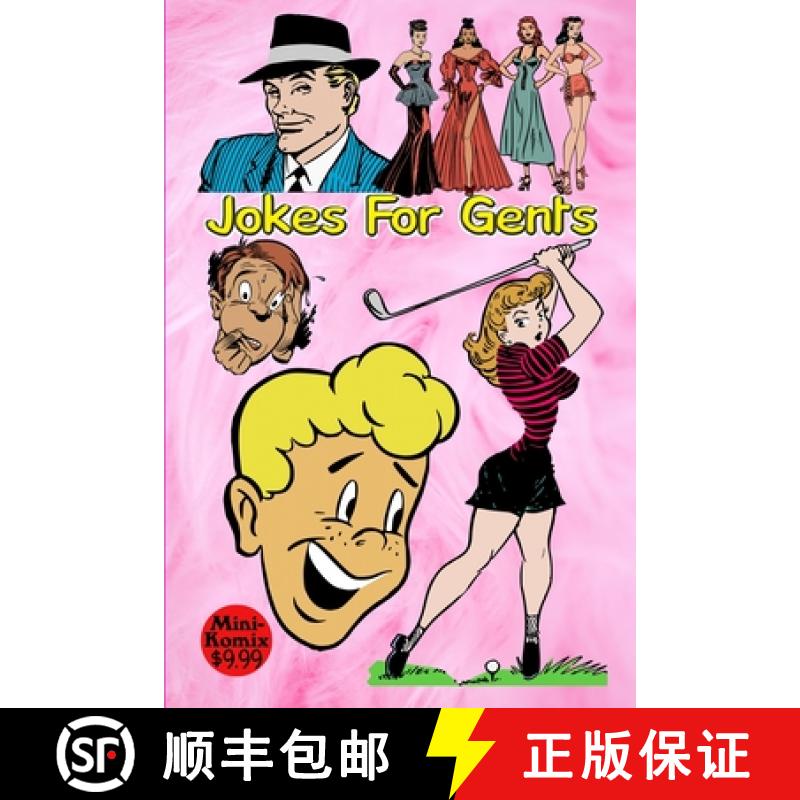 【3-4周达】Jokes For Gents [9781312770768]
