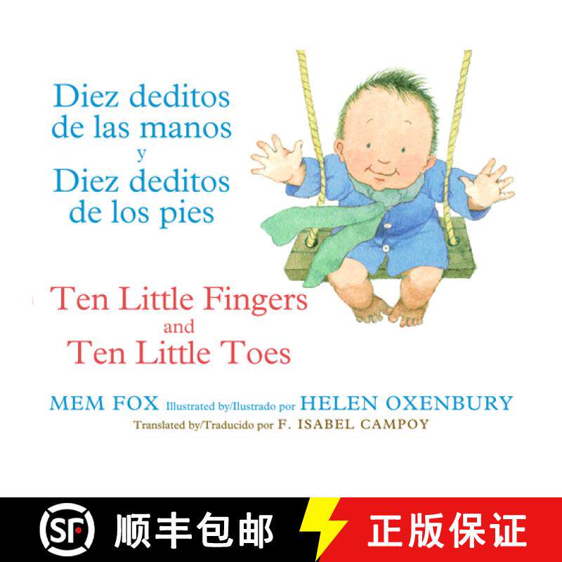 【3-4周达】Diez Deditos de Las Manos Y Diez Deditos de Los Pies / Ten Little Fingers and Ten Little T... [9780547870069]