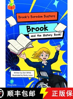 【3-4周达】Bug Club Independent Phase 5 Unit 15: Brook's Boredom Busters: Brook and the History Book [9781292428314]