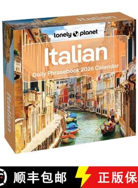 【3-4周达】Lonely Planet: Italian Phrasebook 2026 Day-To-Day Calendar [9781524896676]