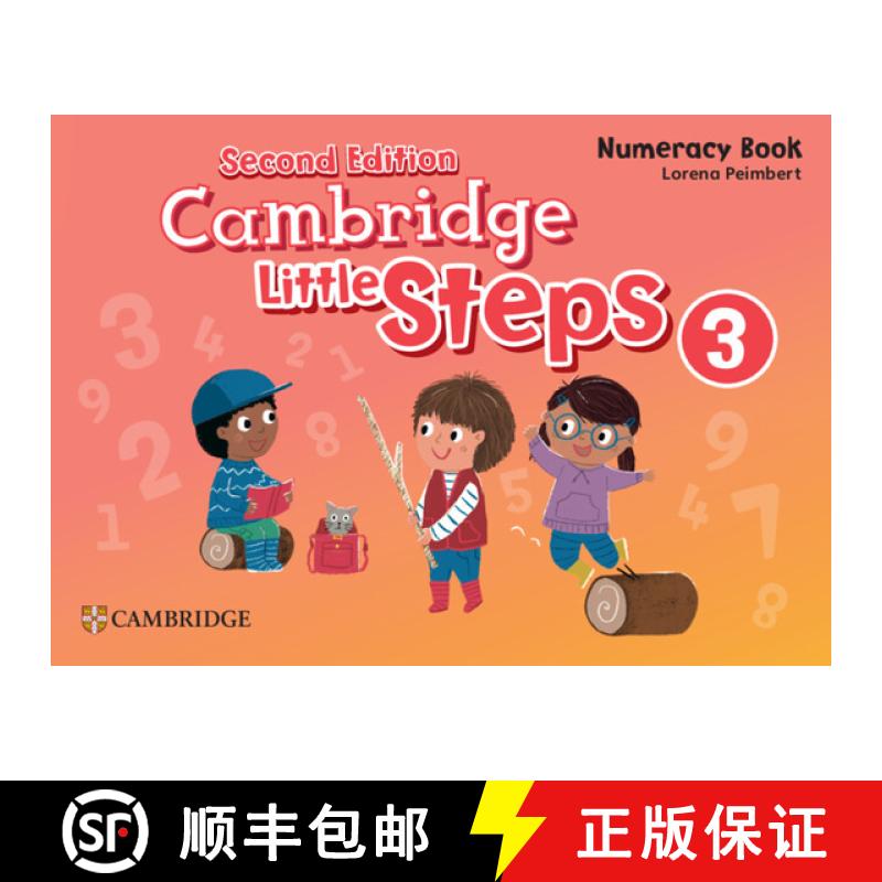 【2-3周达】Cambridge Little Steps Level 3 Numeracy Book [9781009800402]