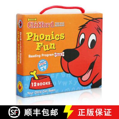预订 CLIFFORDS PHONICS FUN BOX SET #3 (w/ CD) [9780545648974]