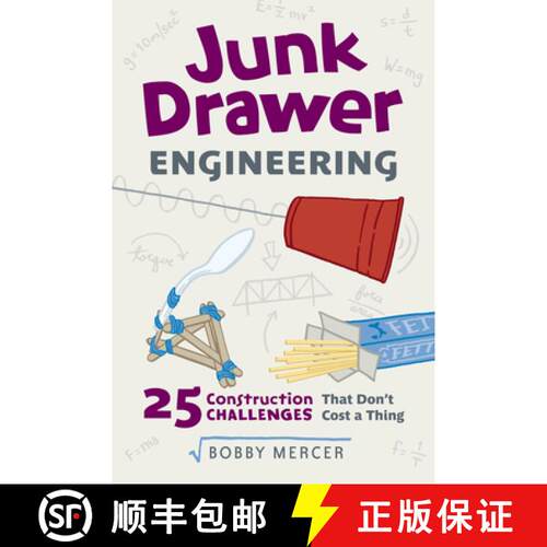 【3-4周达】Junk Drawer Engineering: 25 Construction Challenges That Don't Cost a Thing Volume 3 [9781613737163]