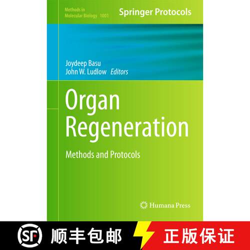 【3-4周达】精装 Organ Regeneration : Methods and Protocols [9781627033626]
