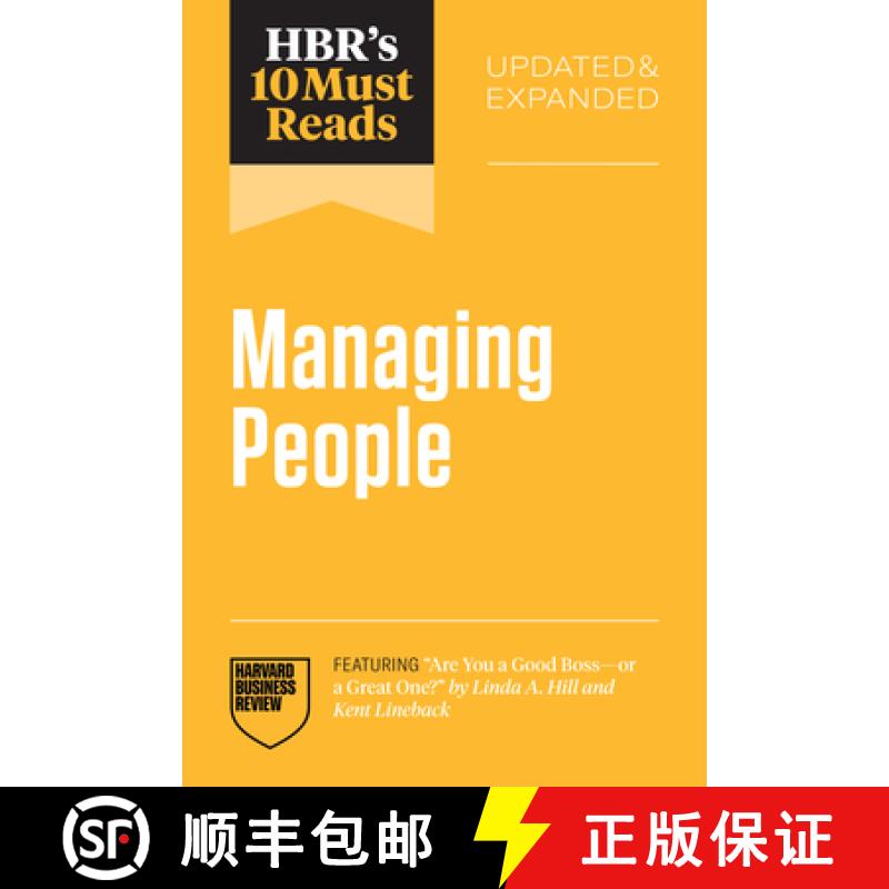 【3-4周达】HBR's 10 Must Reads on Managing People, Updated and Expanded (featuring Are You a Good Bos... [9798892791700]