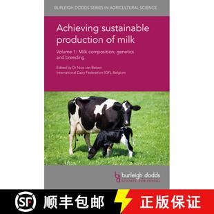 genetics 4周达 production sustainable milk composition and Milk Achieving Volume 9781786760449 breeding