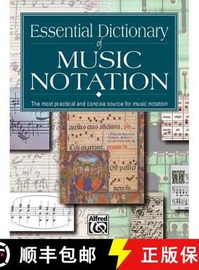 【3-4周达】Essential Dictionary of Music Notation: Pocket Size Book [9780882847306]