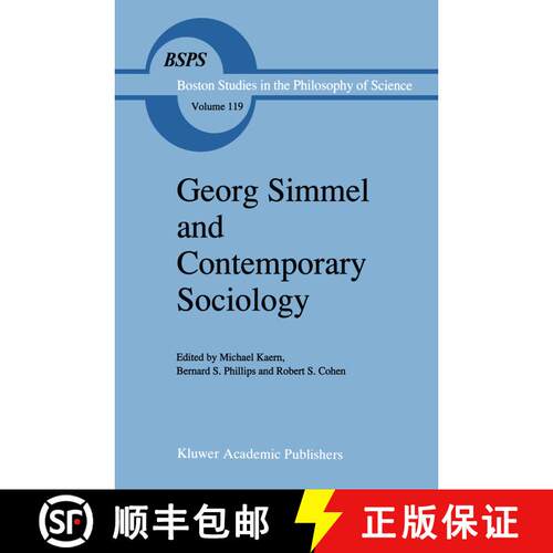 【3-4周达】Georg Simmel and Contemporary Sociology [9789401066914]