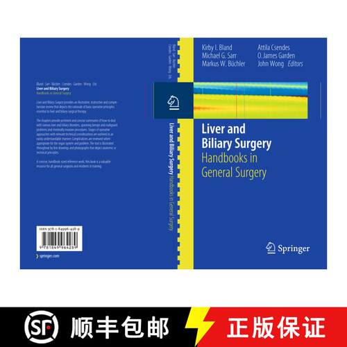 【3-4周达】Liver and Biliary Surgery: Handbooks in General Surgery [9781849964289]