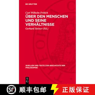 Menschen Und Seine 预订 9783112747728 Den Verhältnisse Über