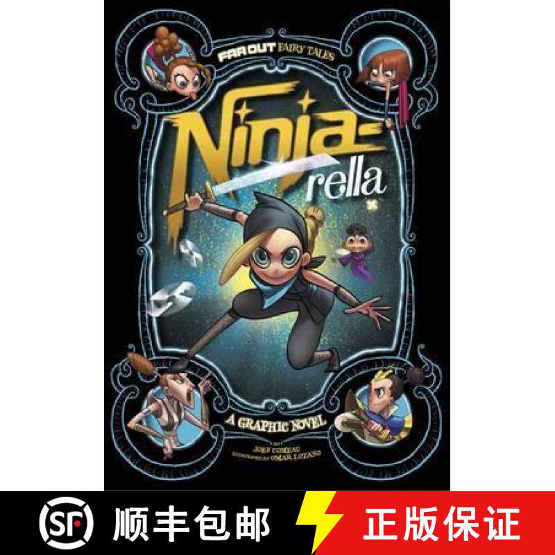 【3-4周达】Ninja-Rella: A Graphic Novel [9781474710251]