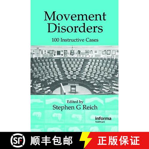 【3-4周达】精装 Movement Disorders: 100 Instructive Cases [With DVD] [9781841845241]