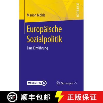 【3-4周达】Europäische Sozialpolitik : Eine Einführung [9783658284091]