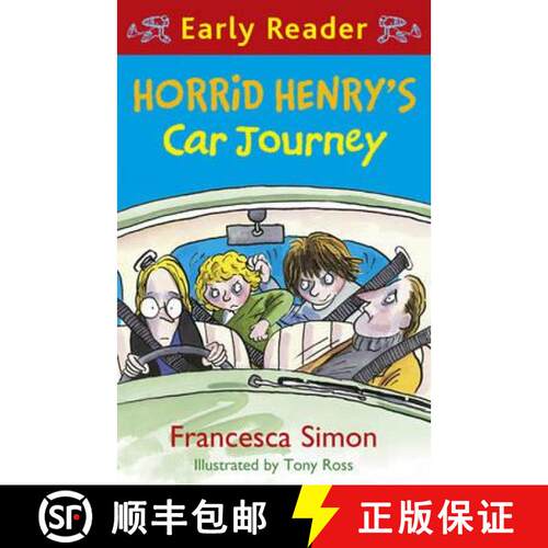 【3-4周达】Horrid Henry Early Reader: Horrid Henry's Car Journey: Book 11 [9781444001075]