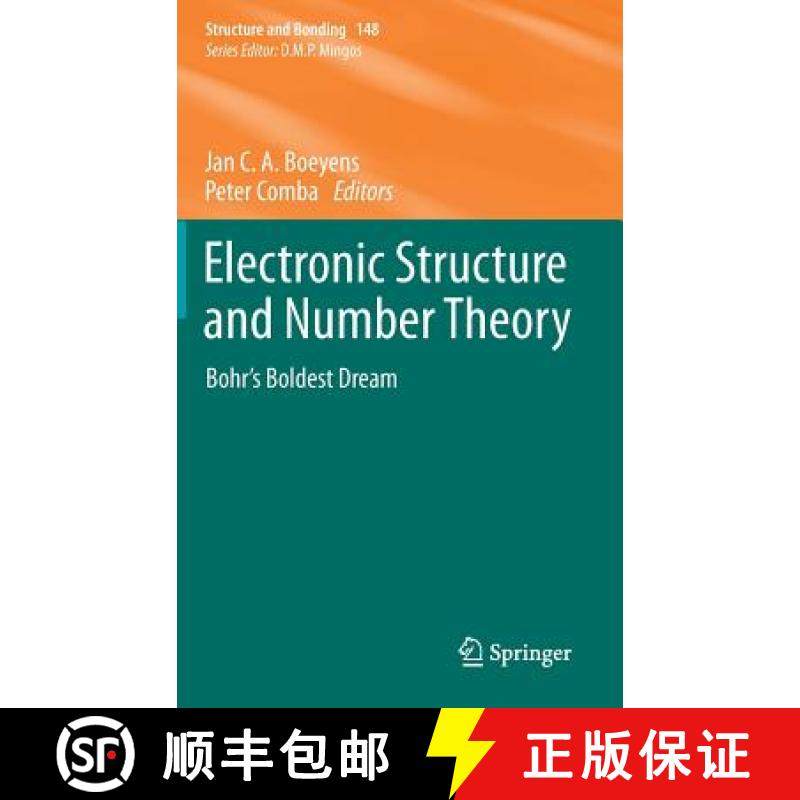 【3-4周达】Electronic Structure and Number Theory : Bohr's Boldest Dream [9783642319761]
