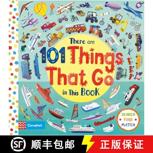 There Are 101 Things That Go In This Book : A Search and Find Book for Children [9781529023381]
