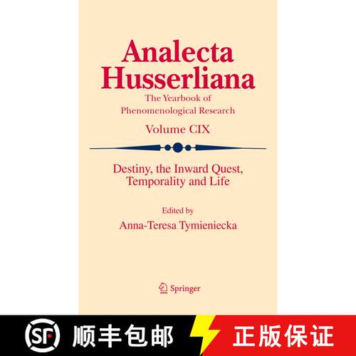 【3-4周达】精装 Destiny, the Inward Quest, Temporality and Life [9789400707726]