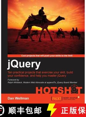 预订 Jquery Hotshot [9781849519106]