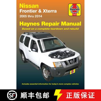 【3-4周达】Nissan Frontier & Xterra (2005-2014) for two & four-wheel drive Haynes Repair Manual (USA)... [9781620922378]