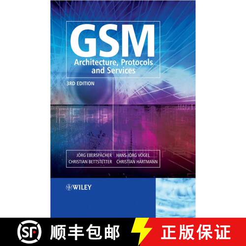 【3-4周达】精装 Gsm - Architecture, Protocols And Services 3E [Wiley电子电气工程] [9780470030707]