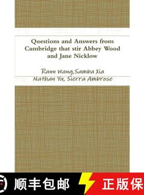 【3-4周达】Questions and Answers from Cambridge that stir Abbey Wood and Jane Nicklow [9781387244874]