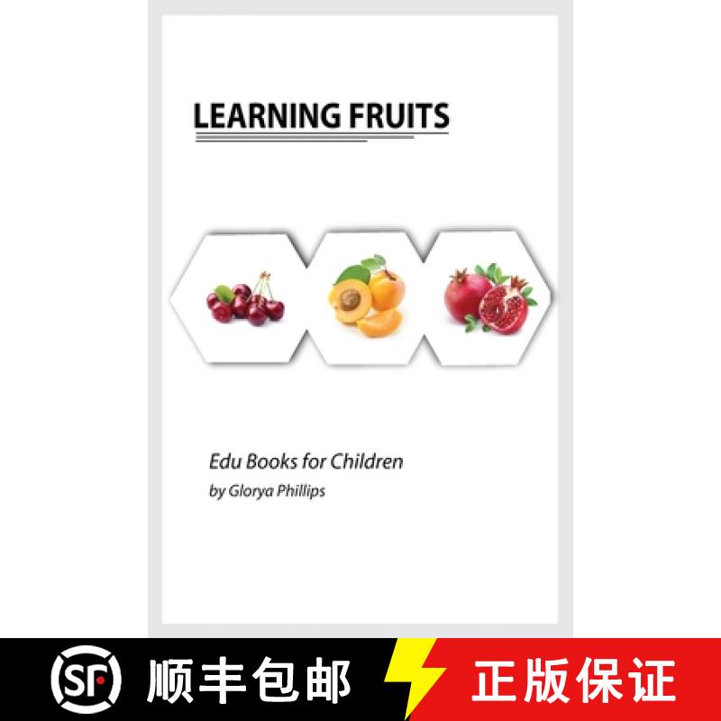 【2-3周达】Learning Fruits: Montessori fruits book, bits of intelligence for baby and toddler, childr... [9782081479340]