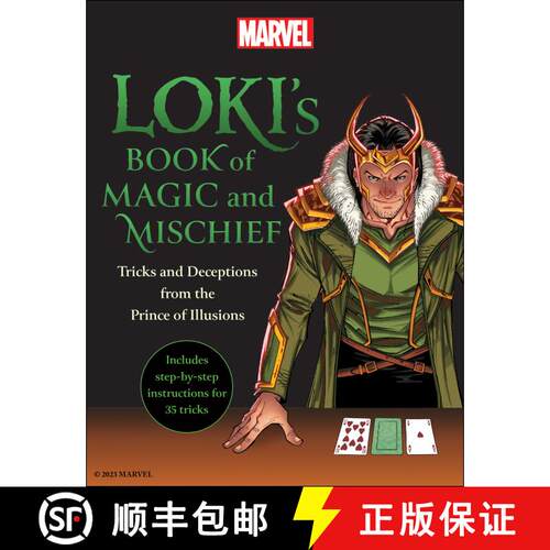 【3-4周达】Loki's Book of Magic and Mischief: Tricks and Deceptions from the Prince of Illusions [9781637741627]