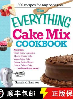 【3-4周达】The Everything Cake Mix Cookbook [9781605506579]
