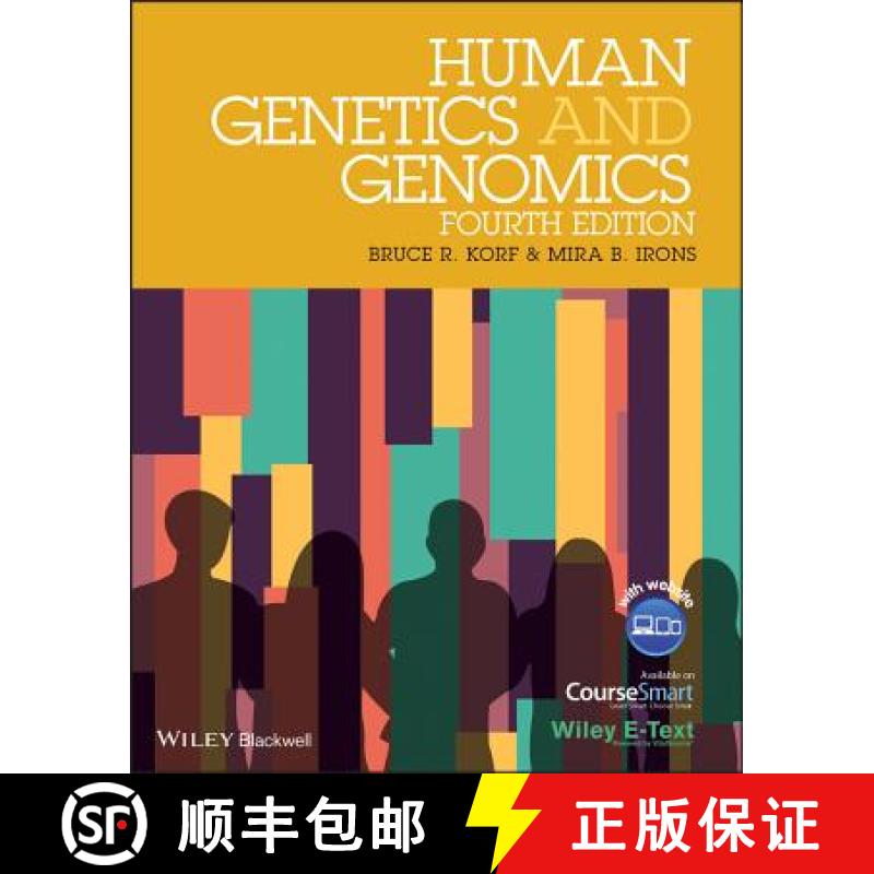 【3-4周达】Human Genetics And Genomics 4E - With Wiley Desktop Edition And Available On Coursesmart [... [9780470654477]