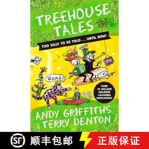 【3-4周达】Treehouse Tales: too SILLY to be told ... UNTIL NOW!: No. 1 bestselling series [9781529088670]