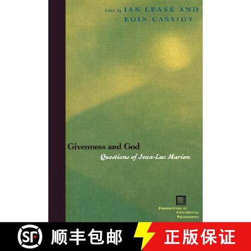 【3-4周达】Givenness and God: Questions of Jean-Luc Marion [9780823224517]