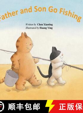 【3-4周达】精装 Father and Son Go Fishing/和爸爸一起去海... [9781915865281]