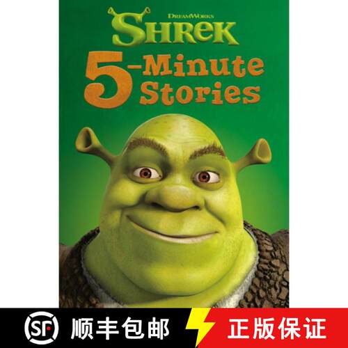 【3-4周达】精装 Shrek 5-Minute Stories (DreamWorks Shrek) [9798217231171]