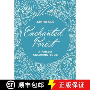 Enchanted Forest Book 9781682602867 Coloring 4周达 Paisley