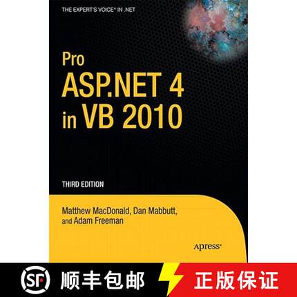 【3-4周达】Pro ASP.NET 4.0 in VB 2010 (3rd ed.) [9781430225119]