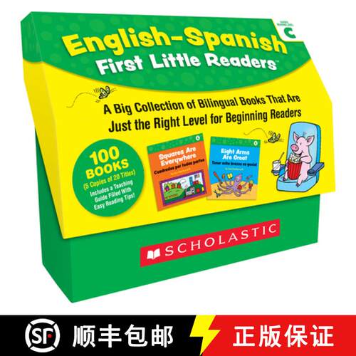 English-Spanish First Little Readers: Guided Reading Level C (Classroom Set): 25 Bilingual Books That... [9781338668056]