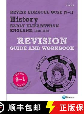 【3-4周达】Pearson REVISE Edexcel GCSE (9-1) History Early Elizabethan England Revision Guide and Wor... [9781292169712]