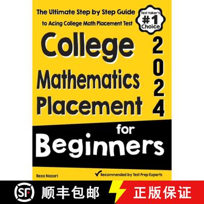 【3-4周达】College Mathematics Placement for Beginners: The Ultimate Step by Step Guide to Acing Coll... [9781637195659]
