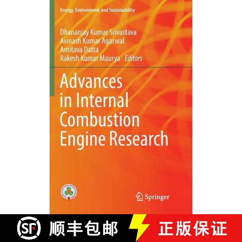 【3-4周达】Advances in Internal Combustion Engine Research [9789811356537]