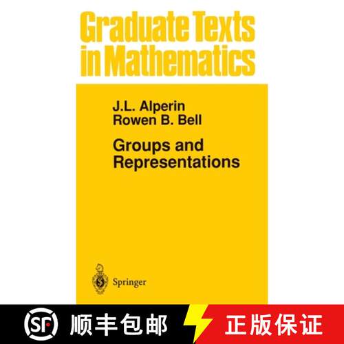 【3-4周达】精装 Groups and Representations [9780387945255]