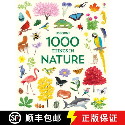 【3-4周达】1000 Things in Nature [9781474922128]