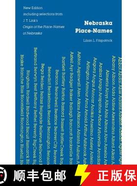 【3-4周达】Nebraska Place-Names (New Edition) [9780803250604]