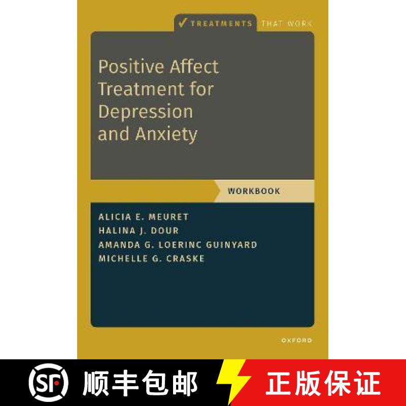 【3-4周达】Positive Affect Treatment for Depression and Anxiety: Workbook [9780197548608]