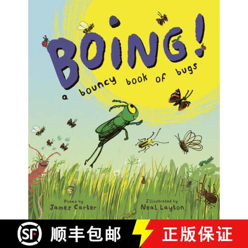 【3-4周达】Boing! a Bouncy Book of Bugs [9781917865142]