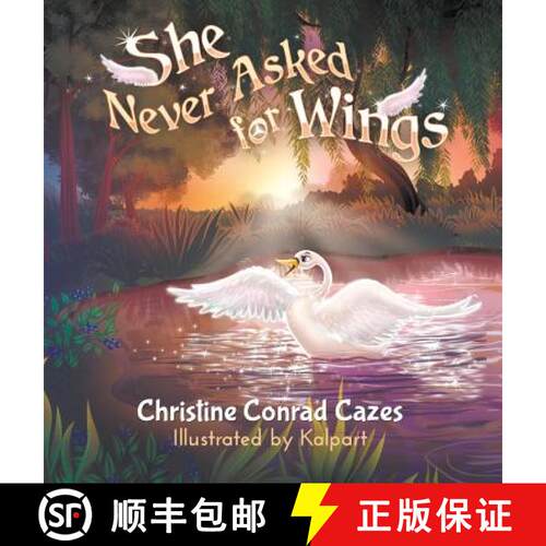 【3-4周达】精装 She Never Asked for WIngs [9781949483857]